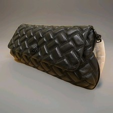 Kurt Geiger Long Kensington Leather Black Drench Ahoulder Bag RRP £269