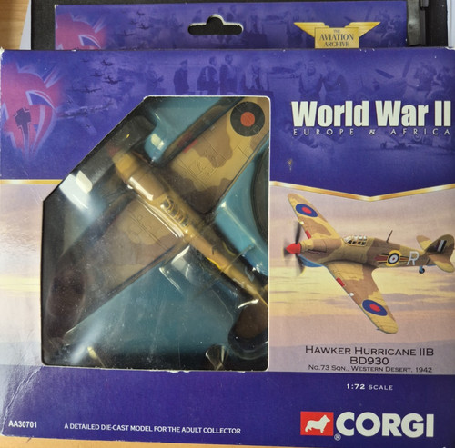 Corgi aviation archive hawker - aviation,