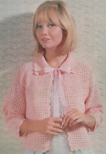 Vintage Crochet Pattern For A