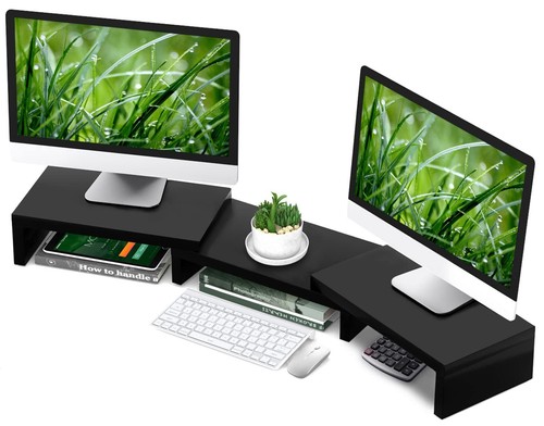 Adjustable dual monitor stand - dual,