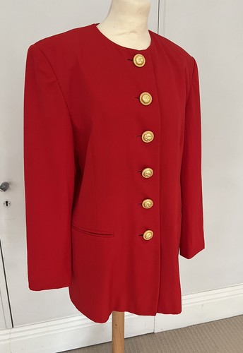 Vintage mondi 1980s red jacket - 1980s,