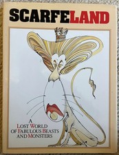 Gerald Scarfe "Scarfeland" 1989, + hand signed Scarfe illustration