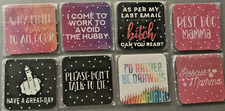 Coaster drinks mat - funny, rude