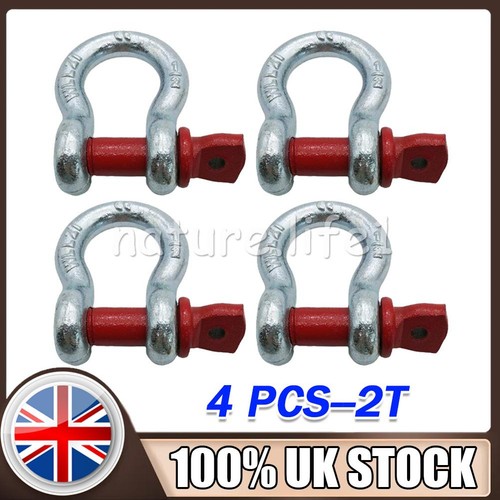 4pcs lifting shackle - 2t,