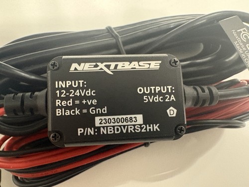 Nextbase dash cam - dash, hardwire