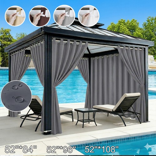 Outdoor curtains blackout - curtains,