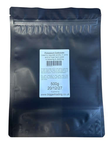 Potassium carbonate 500g - carbonate,