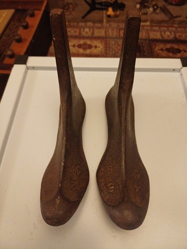 Two lovely antique cast - lovely,