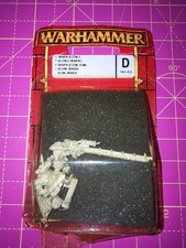 Skaven Jezzails Metal Warhammer Fantasy Blister New Damage to Blister