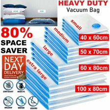 12x Vacuum Storage Bags VAC