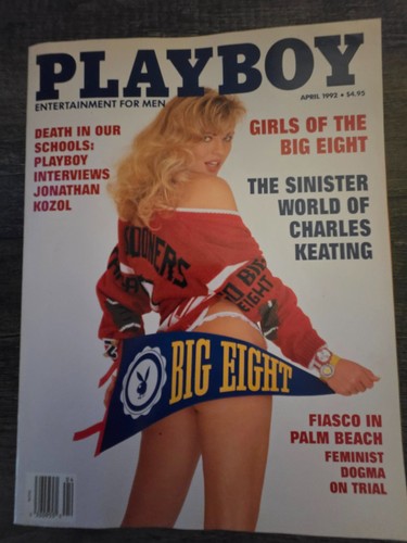 Playboy magazine april 1992 - magazine,