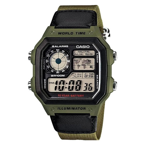 Casio 1200whb 3bv - ae-1200whb-3bv, mens