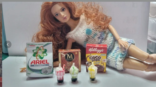 Barbie kitchen bundle - kitchen,