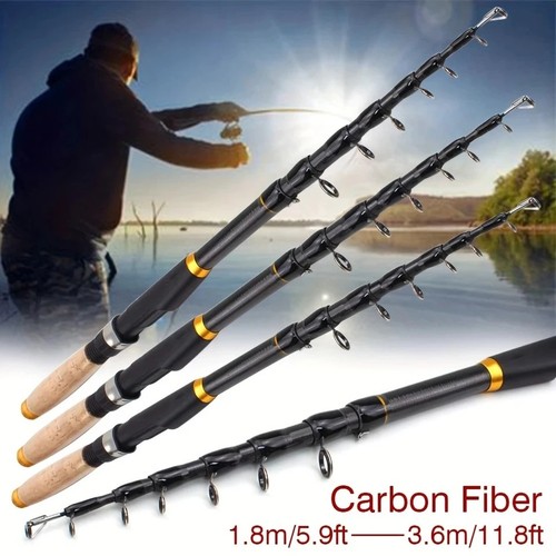 Carbon telescopic fishing - carbon,