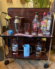 1970's Drinks Trolley Funky