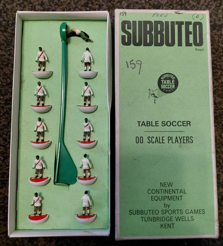 Peru subbuteo football - football, team
