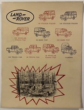 Vintage 1960's Land Rover llA