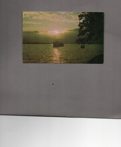 Sunset over loch lomond with - sunset,