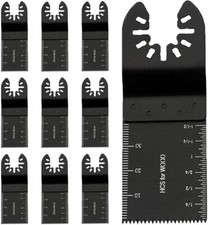 10/31/40/50PCS Oscillating Multi Tool Saw Blades Wood Plastic Aluminum Cutter UK