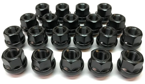 Alloy wheel open end black - open,