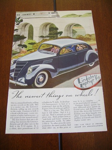 1937 lincoln zephyr v12 - 1937,