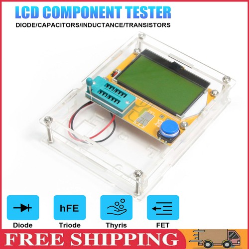 Digital lcd component - component, tester