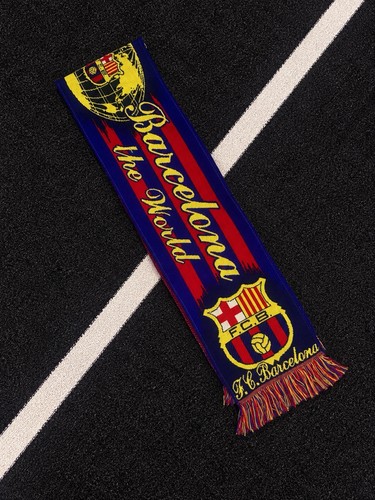Barcelona football scarf - barcelona,