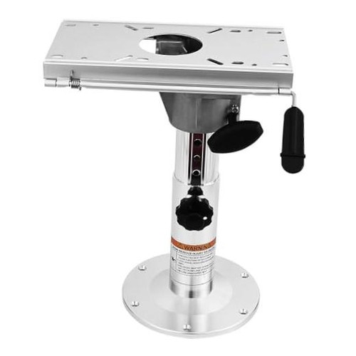 Adjustable boat seat - adjustable, pedestal