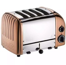 Dualit Classic 4 Slice Toaster in Copper - 47450 | Brand New