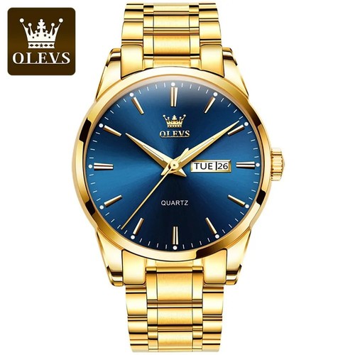 Olevs gold watches - watches, for