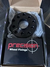 20mm Wheel Spacers Black 5x100 / 5x112 With Bolts  Unused  Vw Audi Seat