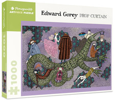 Pomegranate Drop Curtain by