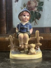 Hummel style figurine of boy