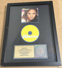 Rihanna RIAA Certified Award