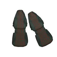 Black with Red Stitching Seat