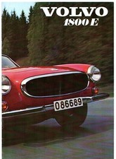 Volvo 1800 E Coupe 1970-71 UK Market Sales Brochure P1800