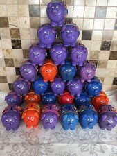 JOB LOT - 27 JOHN HINDE PIGGY MONEY BANKS - VARIOUS NAMES