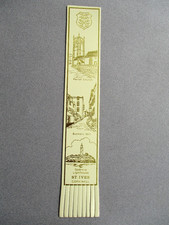 Leather BOOKMARK St Ives