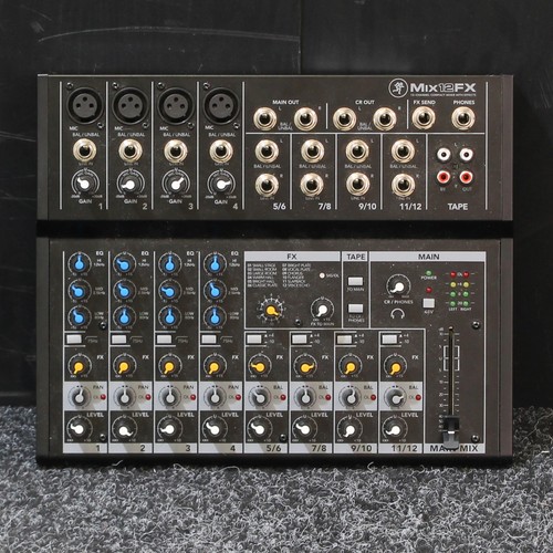 Mackie mix12fx compact - mackie, mixer