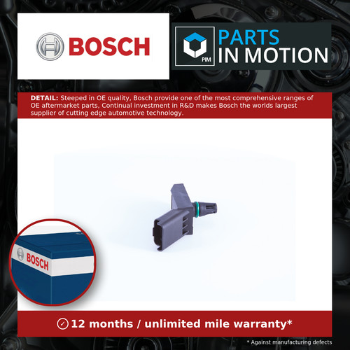 Map sensor 0261230344 - sensor, bosch