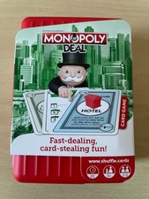 New: Monopoly Deal: Shuffle Cards Travel Suitcase Edition