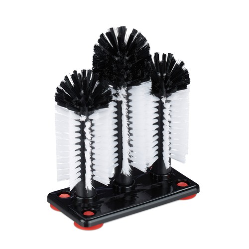 Glass washing brush