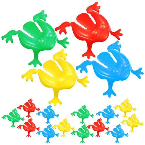 Pcs jumping frogs assorted - 16,