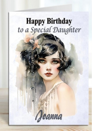 Personalised birthday card - , art