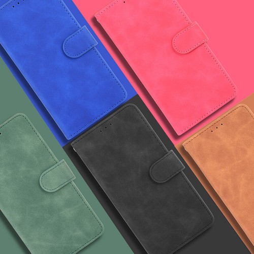Solid color wallet flip - color,