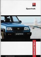 1995 Daihatsu Sportrak (F300/F310 Feroza) car brochure