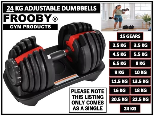 Adjustable dumbbell 24kg home - dumbbell,