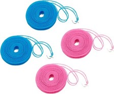 2x 5m Washing Line with Hooks