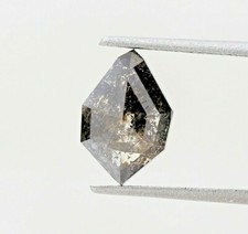 Natural Diamond 2.60ct Brownish Black Antique Solitaire Diam Marquise Full Cut