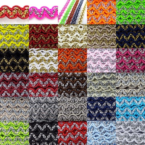 7mm metallic braid scroll - metallic, ric
